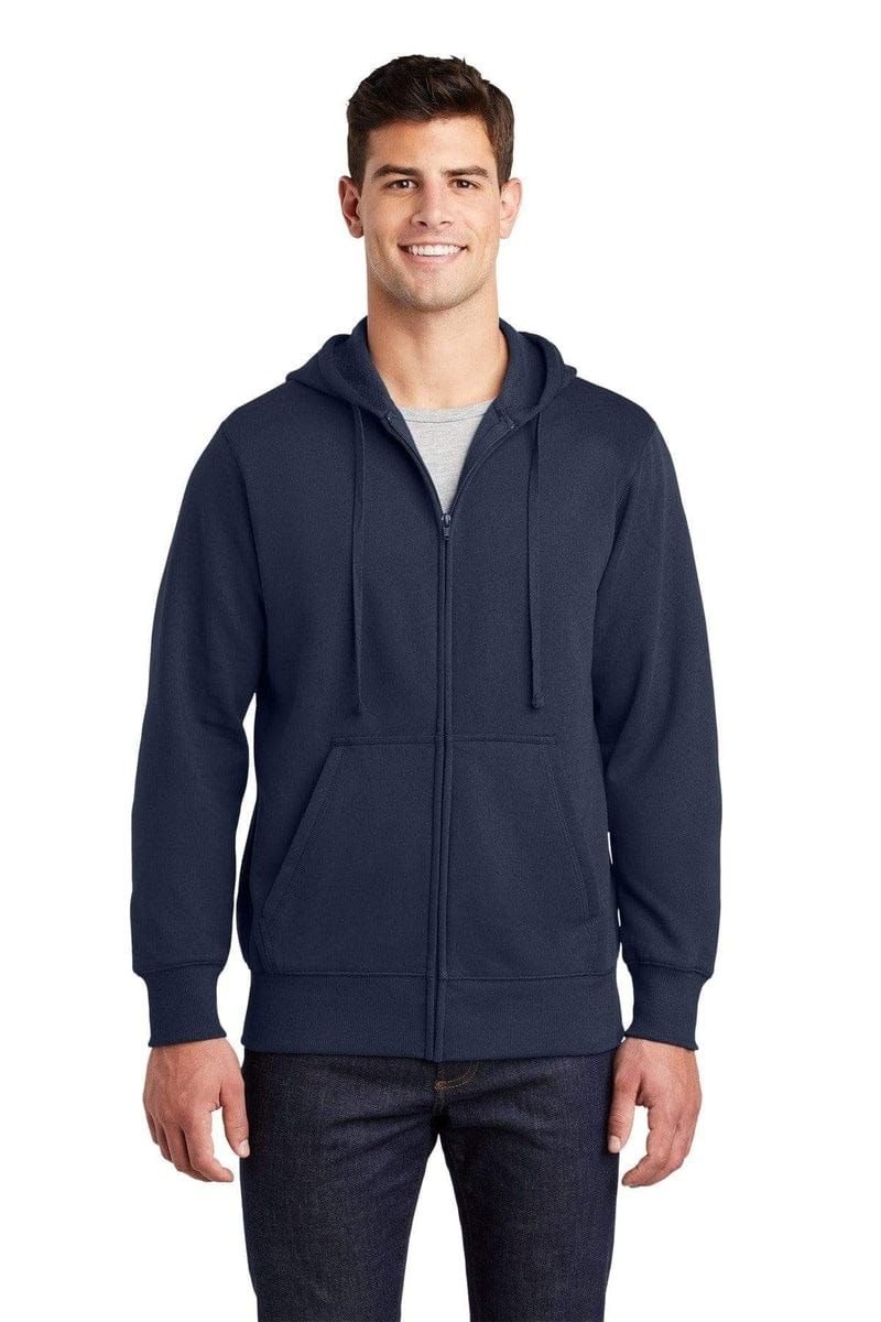 Sport-Tek ST258 Full-Zip Hooded Sweatshirt in 