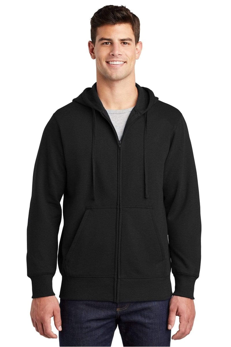 Sport-Tek ST258 Full-Zip Hooded Sweatshirt in 