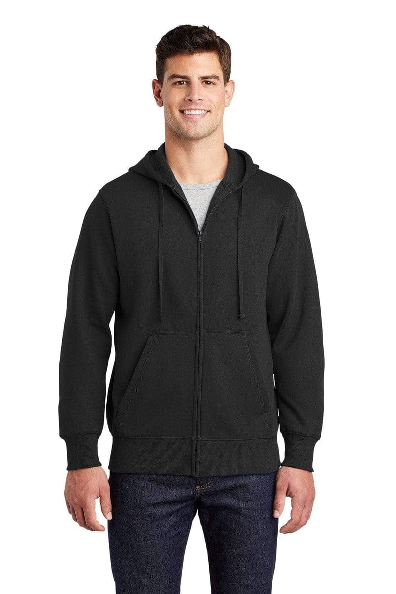 Sport-Tek ST258 Full-Zip Hooded Sweatshirt in 