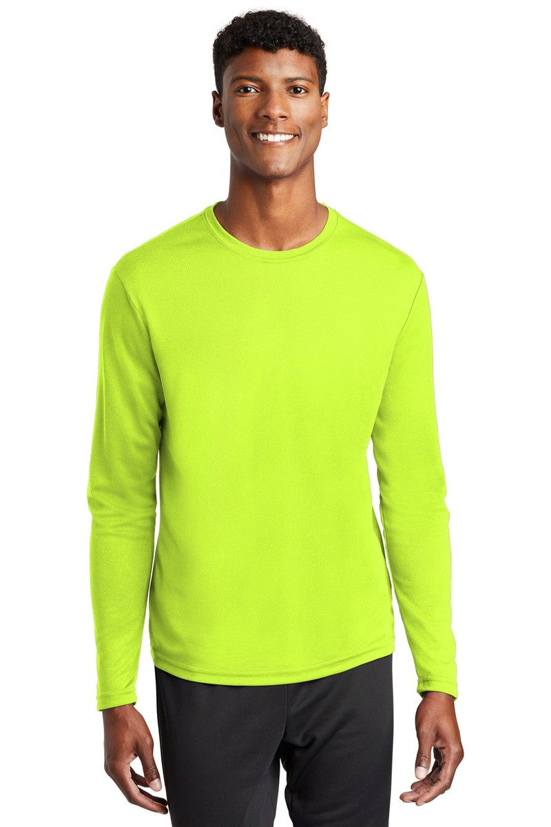 Sport-Tek ST340LS PosiCharge RacerMesh Long Sleeve Tee in 