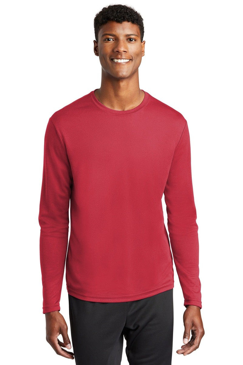 Sport-Tek ST340LS PosiCharge RacerMesh Long Sleeve Tee in 