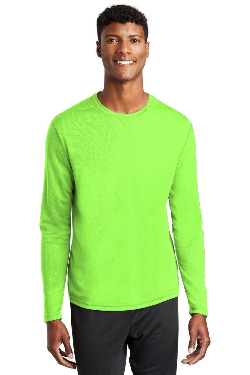 Sport-Tek ST340LS PosiCharge RacerMesh Long Sleeve Tee in 
