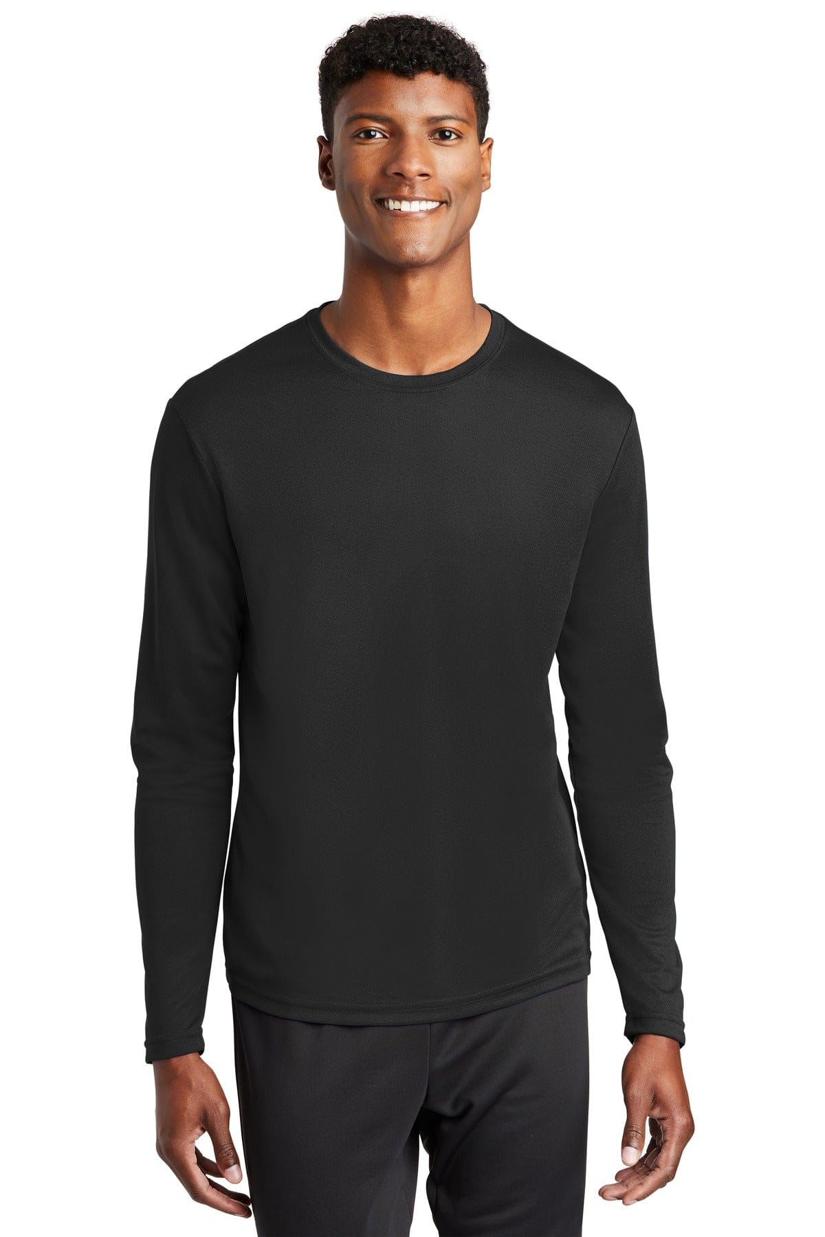 Sport-Tek T-Shirts Sport-Tek ST340LS PosiCharge RacerMesh Long Sleeve Tee