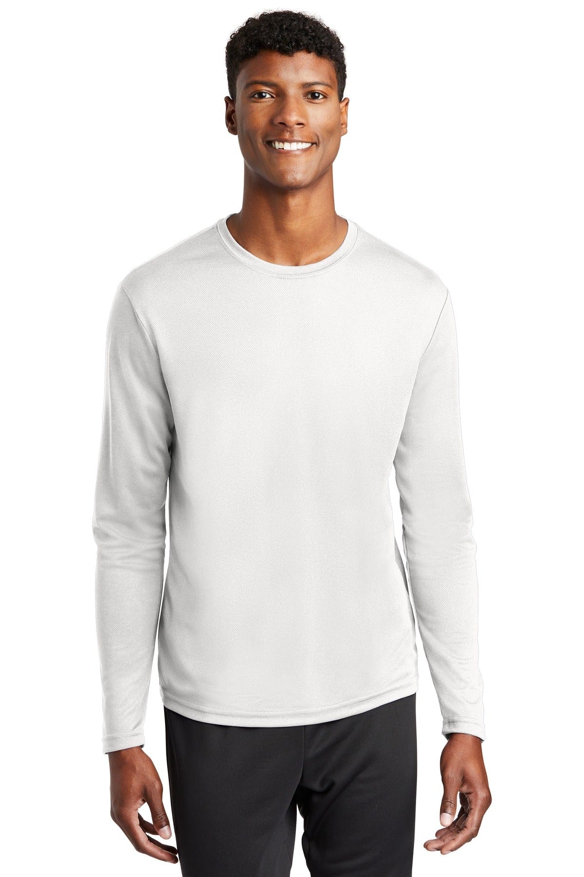 Sport-Tek T-Shirts Sport-Tek ST340LS PosiCharge RacerMesh Long Sleeve Tee