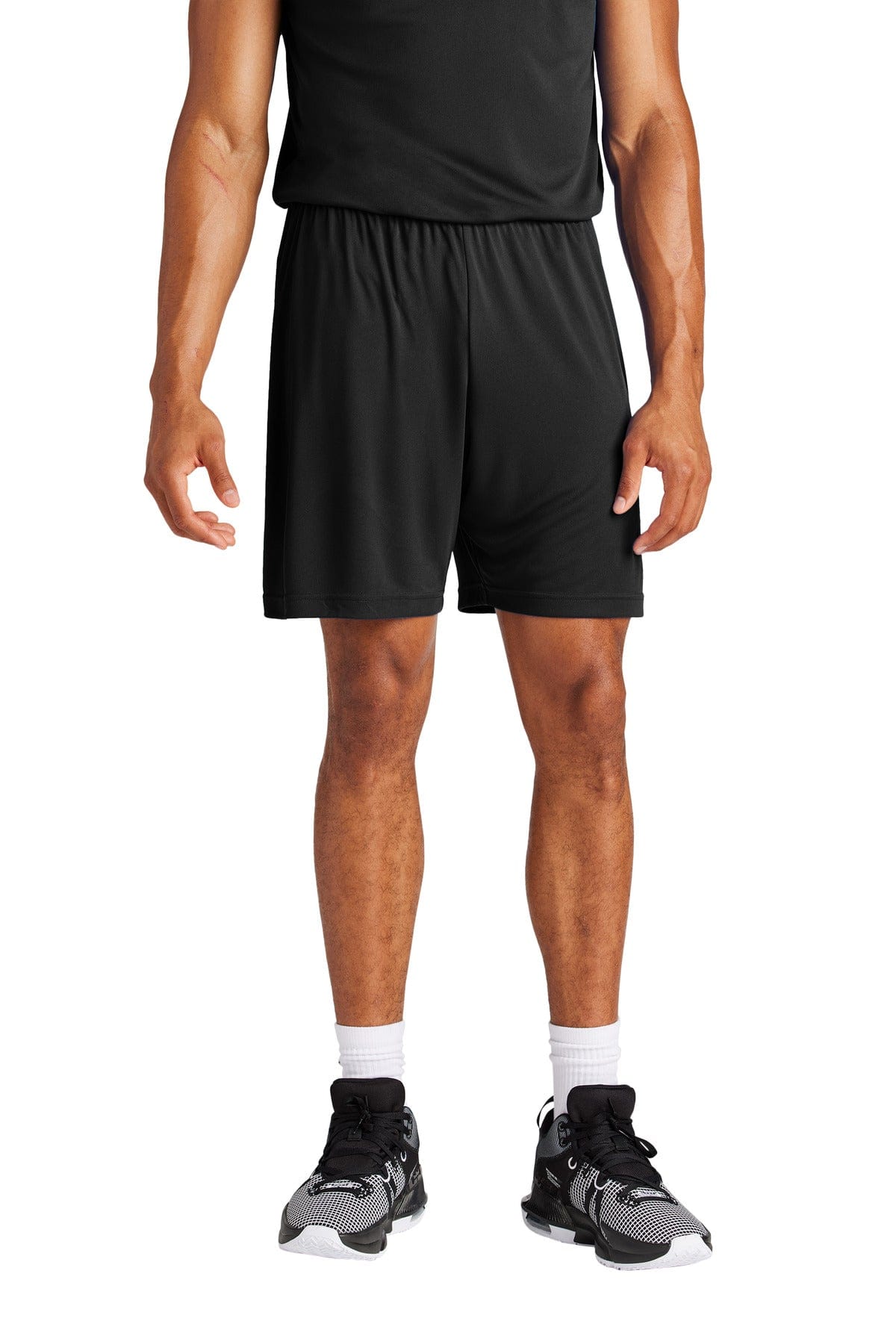 Sport-Tek ST349 PosiCharge Competitor 7' Short in Black
