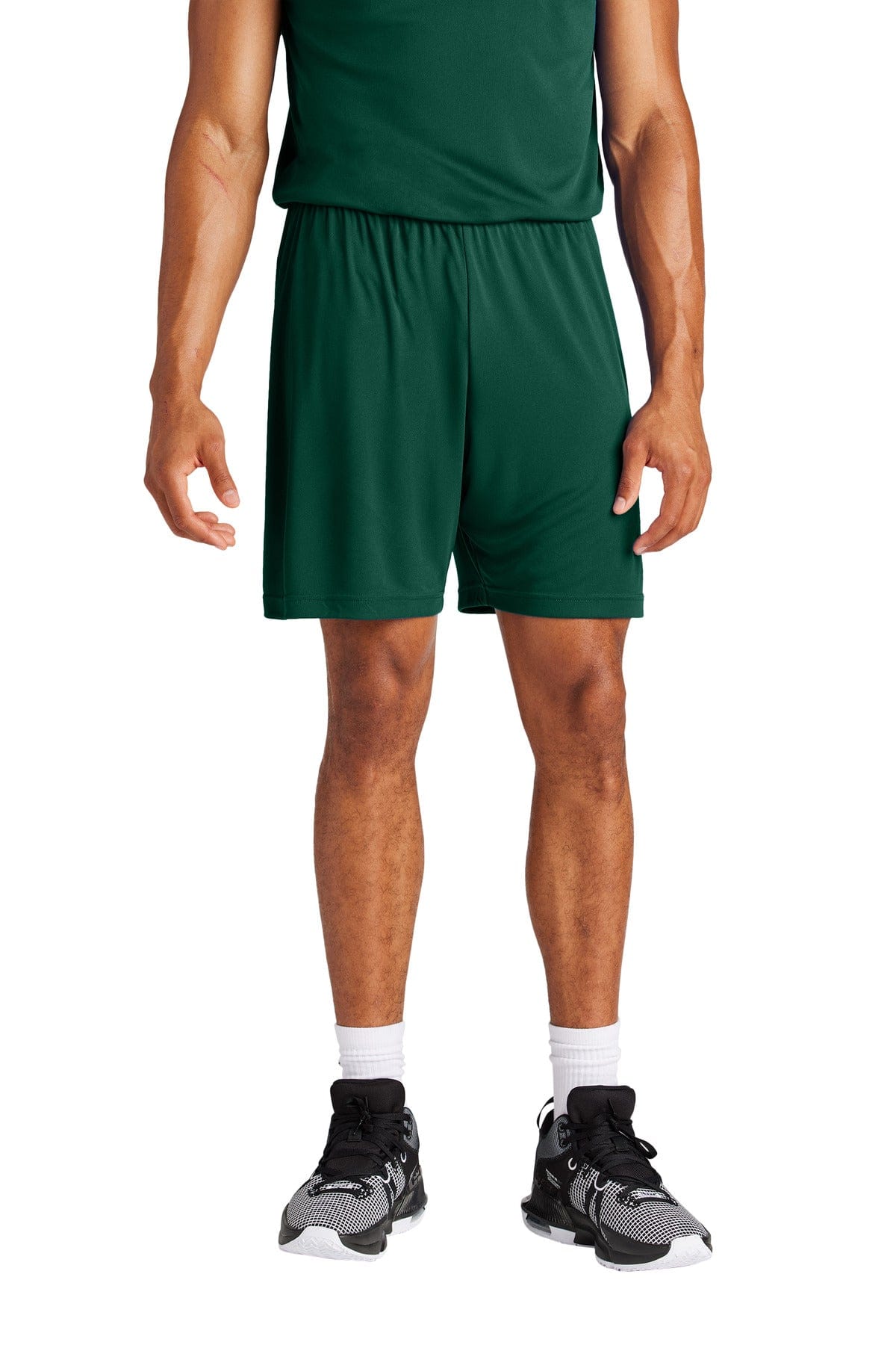 Sport-Tek ST349 PosiCharge Competitor 7' Short in Forest Green