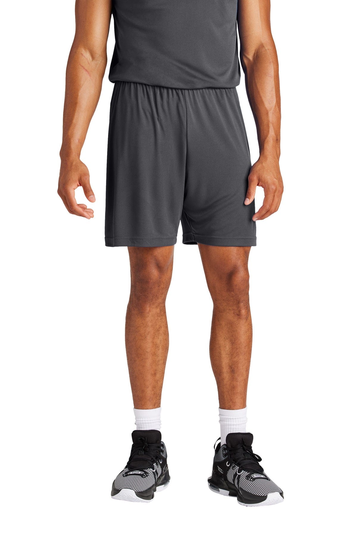 Sport-Tek ST349 PosiCharge Competitor 7' Short in Iron Grey