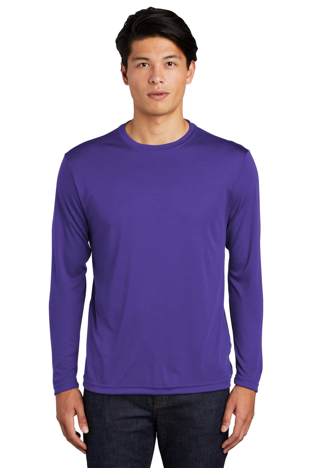Sport-Tek T-Shirts XS / Purple Sport-Tek ST350LS Long Sleeve PosiCharge Competitor Tee