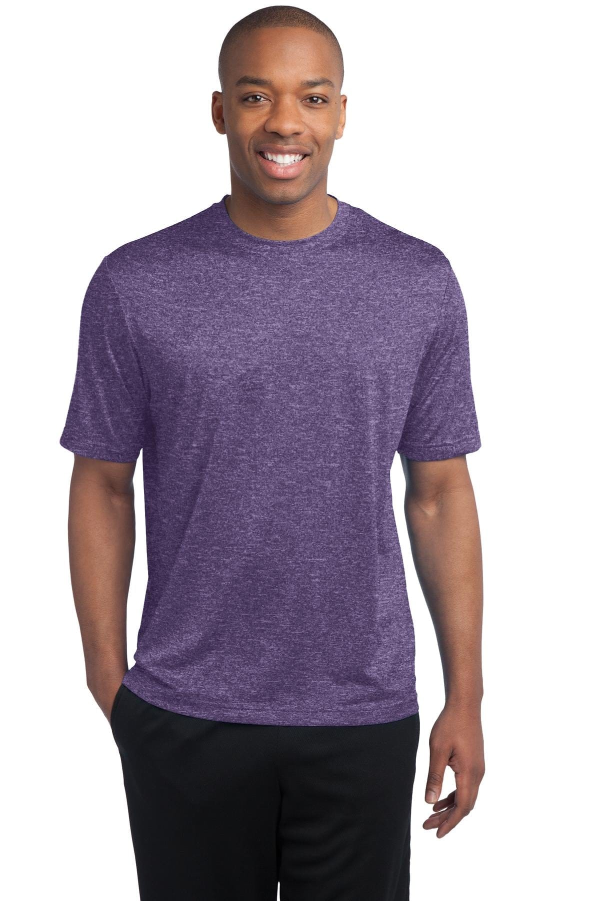 Sport-Tek T-Shirts XS / Purple Heather Sport-Tek ST360 Heather Contender Tee