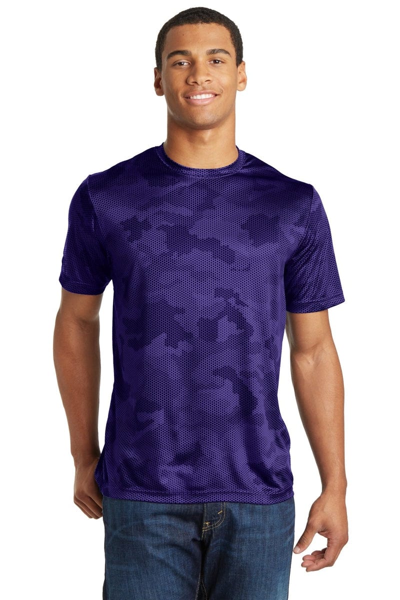 Sport-Tek ST370 CamoHex Tee in 