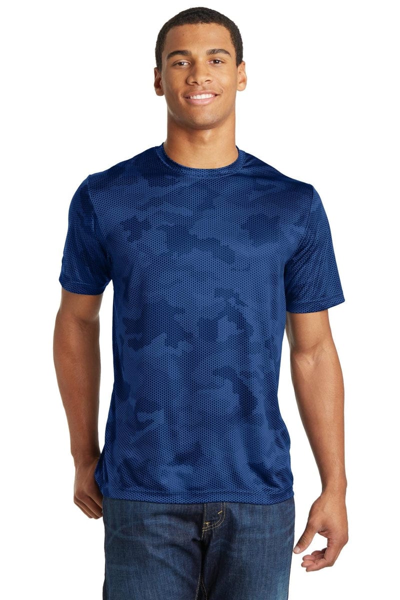 Sport-Tek ST370 CamoHex Tee in 