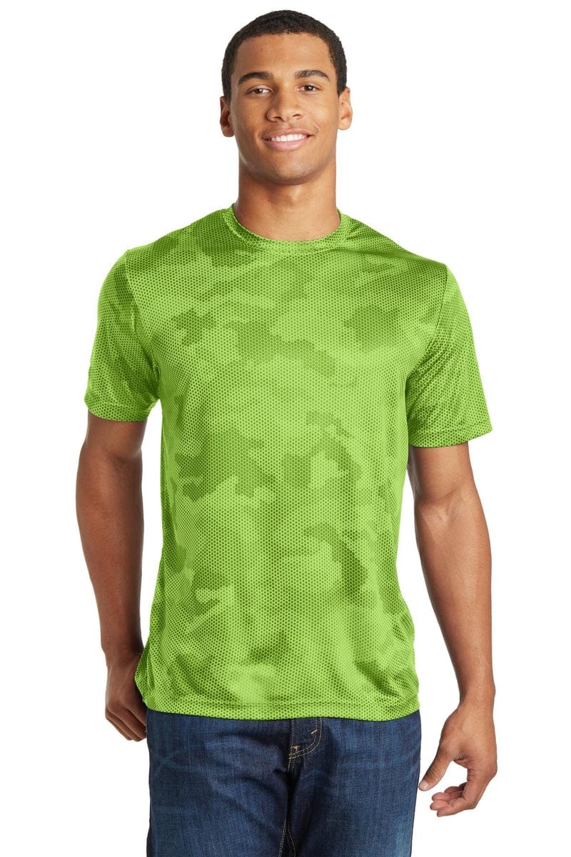 Sport-Tek ST370 CamoHex Tee in 