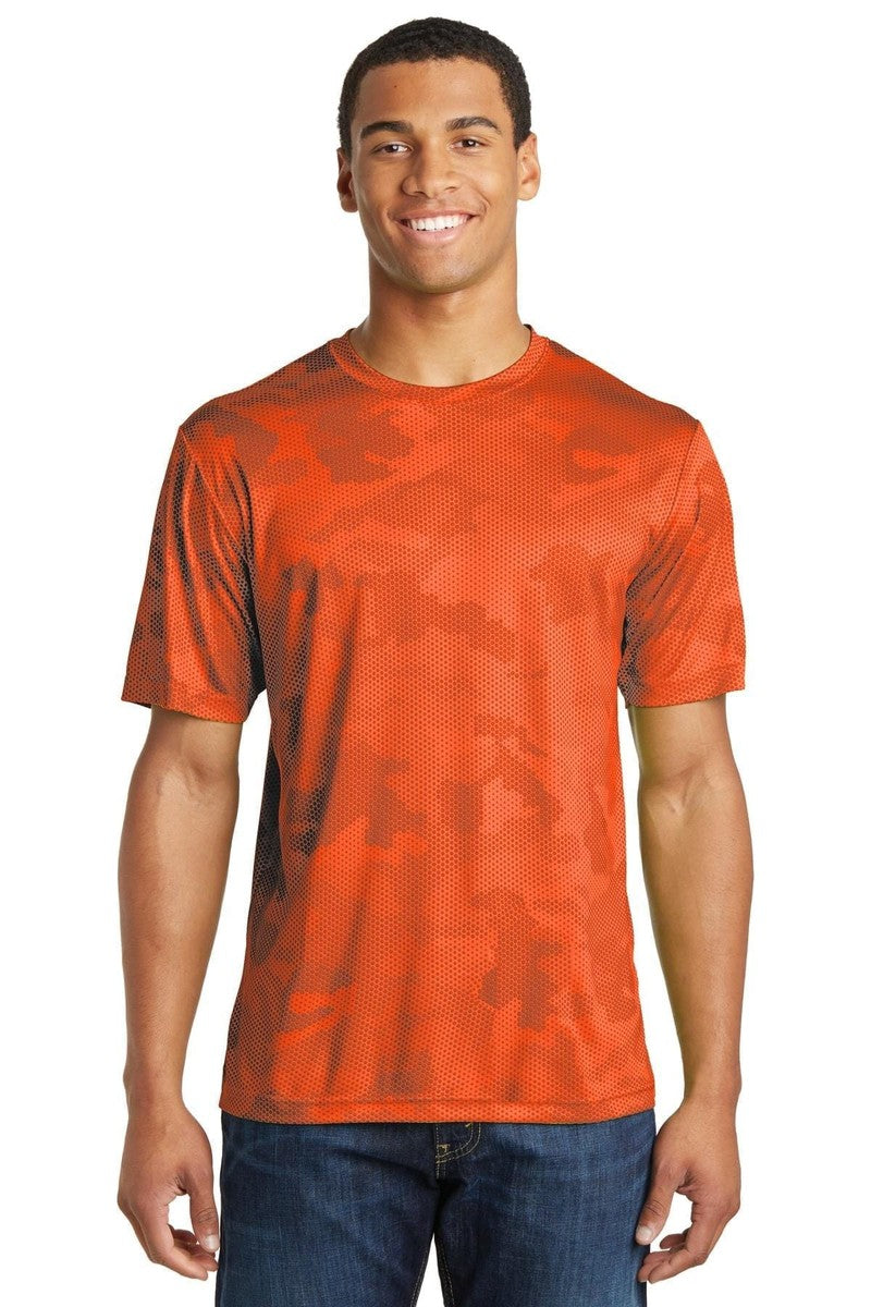 Sport-Tek ST370 CamoHex Tee in 