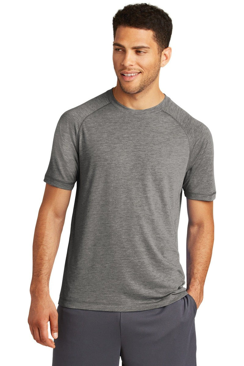 Sport-Tek ST400 PosiCharge Tri-Blend Wicking Raglan Tee in 