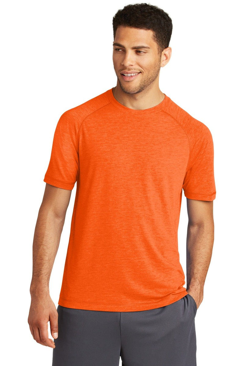 Sport-Tek ST400 PosiCharge Tri-Blend Wicking Raglan Tee in 