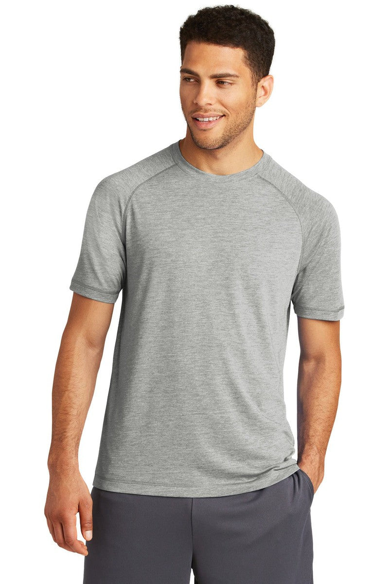 Sport-Tek ST400 PosiCharge Tri-Blend Wicking Raglan Tee in 