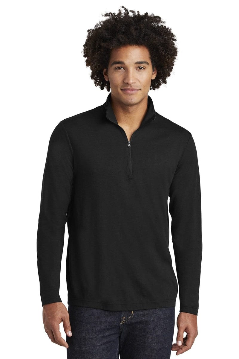 Sport-Tek ST407 PosiCharge Tri-Blend Wicking 1/4-Zip Pullover in 