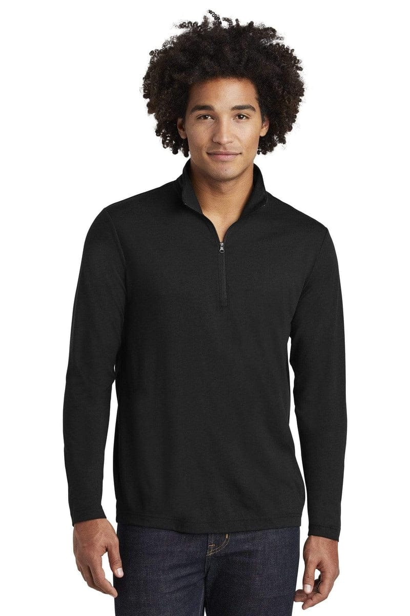 Sport-Tek ST407 PosiCharge Tri-Blend Wicking 1/4-Zip Pullover in 