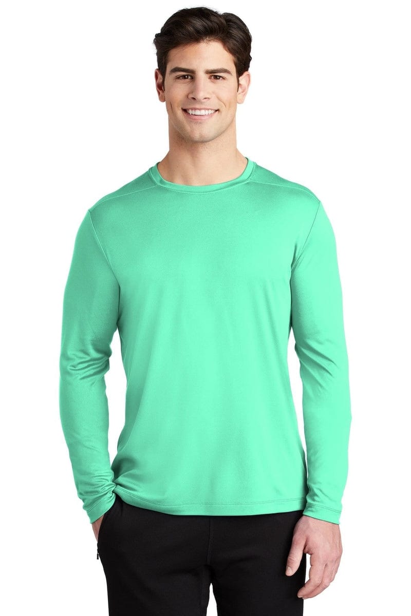 Sport-Tek ST420LS Posi-UV Pro Long Sleeve Tee in 
