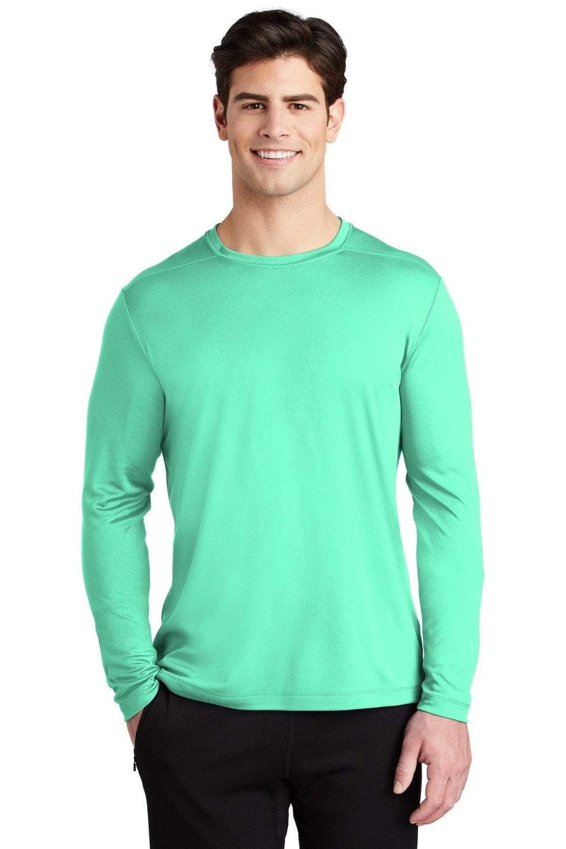 Sport-Tek ST420LS Posi-UV Pro Long Sleeve Tee in 