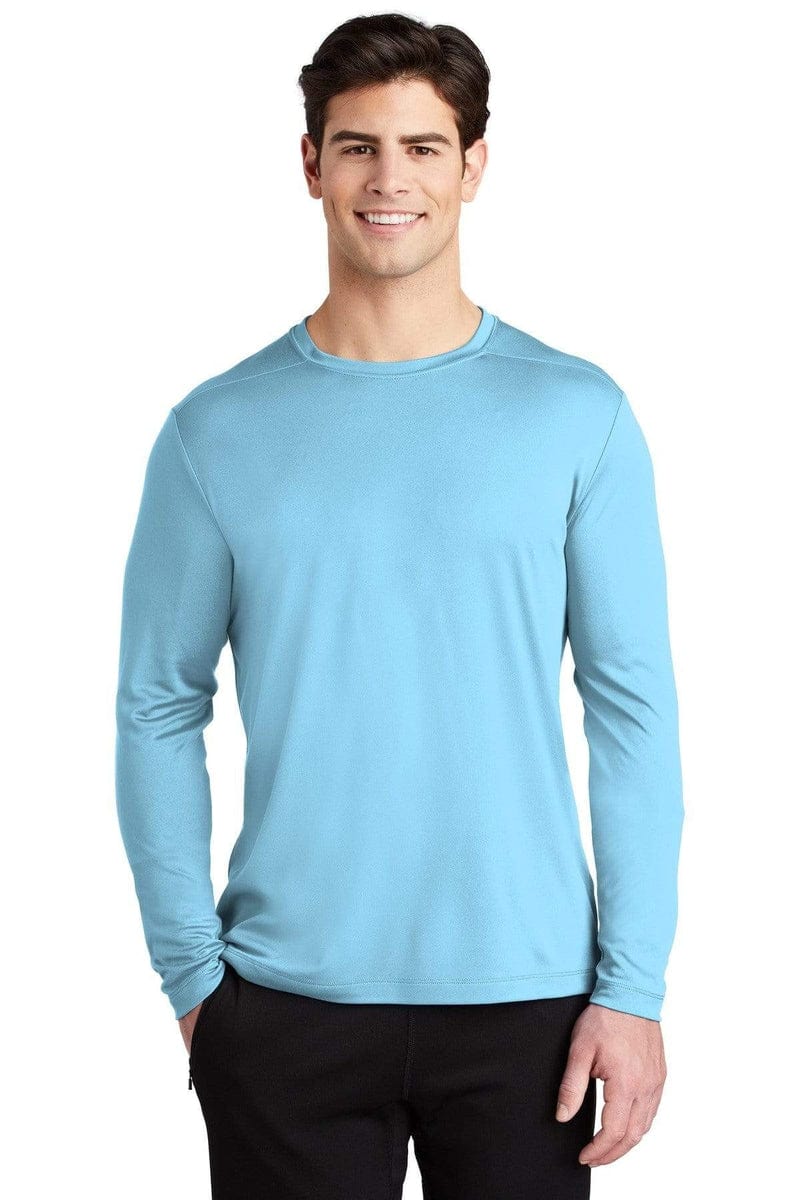 Sport-Tek ST420LS Posi-UV Pro Long Sleeve Tee in 