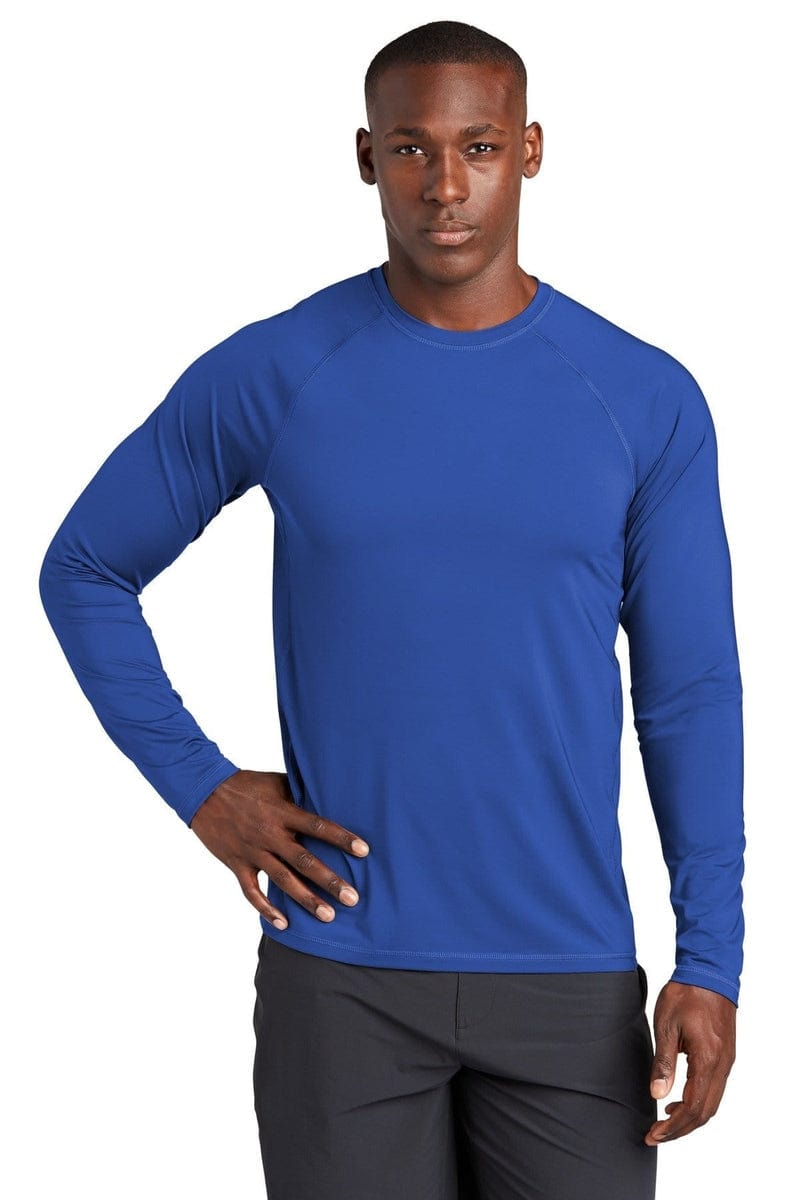 Sport-Tek ST470LS Long Sleeve Rashguard Tee in 