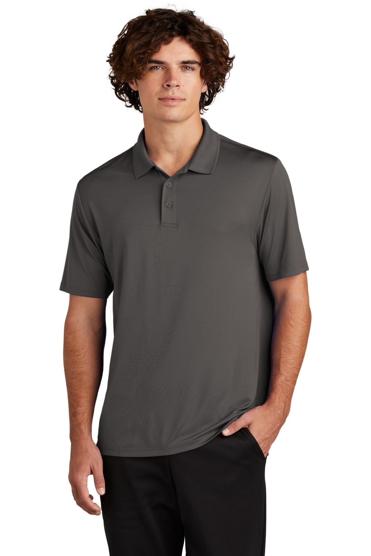 Sport-Tek ST535 Sideline Polo in Graphite