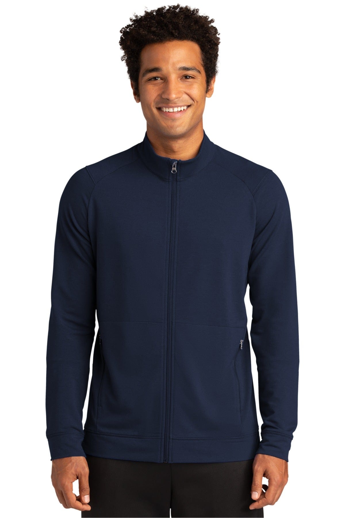 Sport-Tek ST560 Sport-Wick Flex Fleece Full-Zip in 