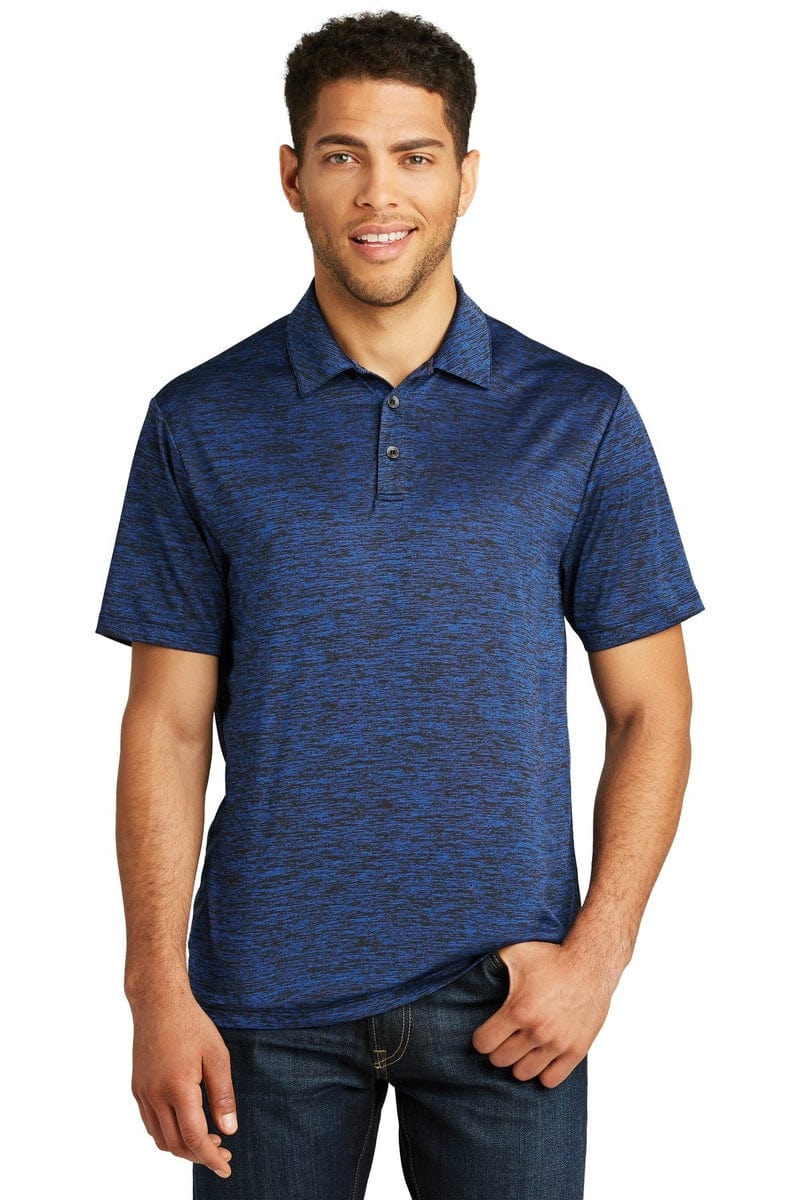 Sport-Tek ST590 PosiCharge Electric Heather Polo in 