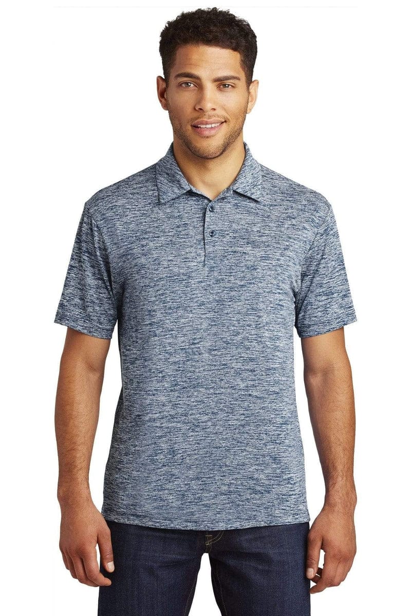 Sport-Tek ST590 PosiCharge Electric Heather Polo in 
