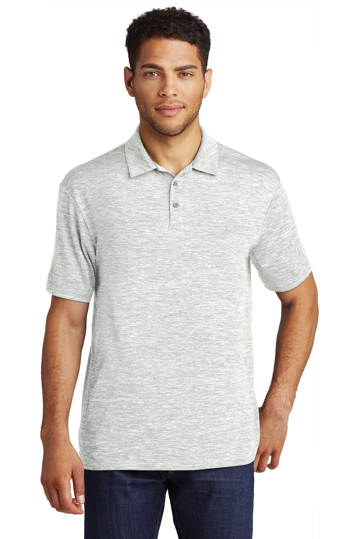 Sport-Tek Polos/Knits XS / Silver Electric Sport-Tek ST590 PosiCharge Electric Heather Polo