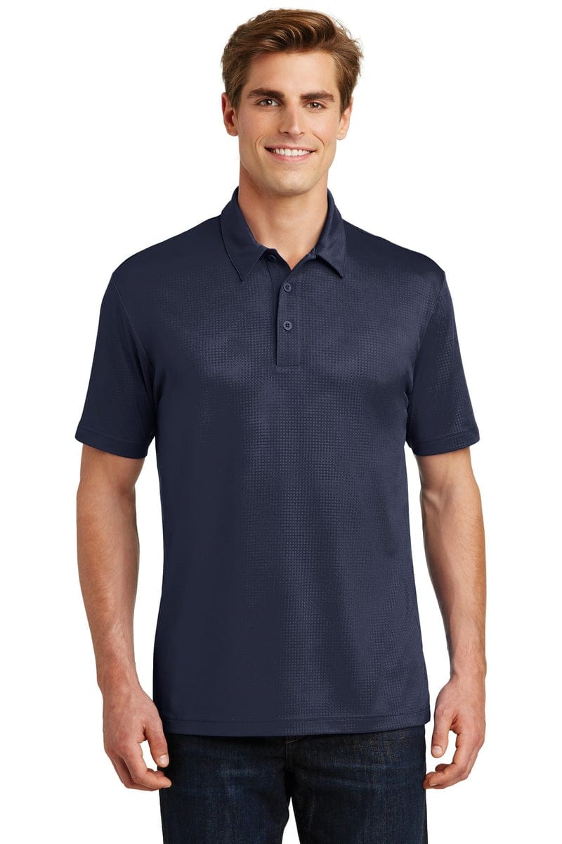 Sport-Tek ST630 Embossed PosiCharge Tough Polo in 