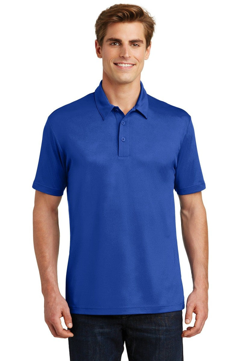 Sport-Tek ST630 Embossed PosiCharge Tough Polo in 