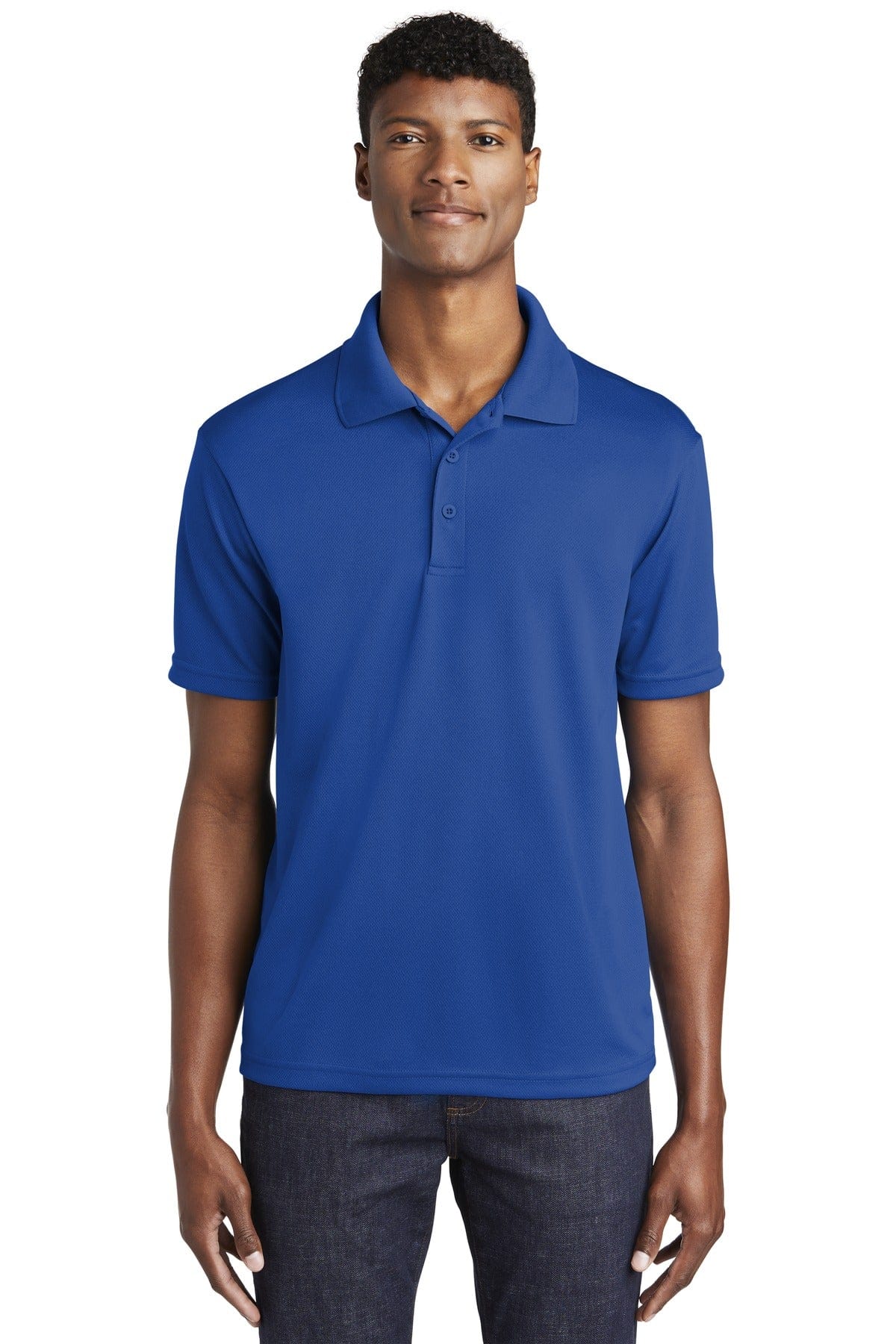 Sport-Tek ST640 PosiCharge RacerMesh Polo in 