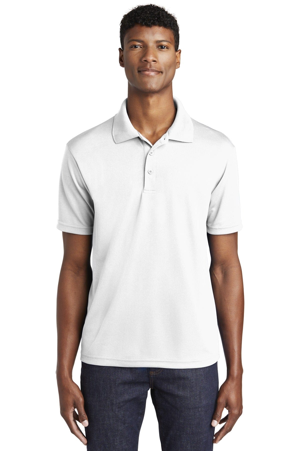 Sport-Tek Polos/Knits XS / White Sport-Tek ST640 PosiCharge RacerMesh Polo