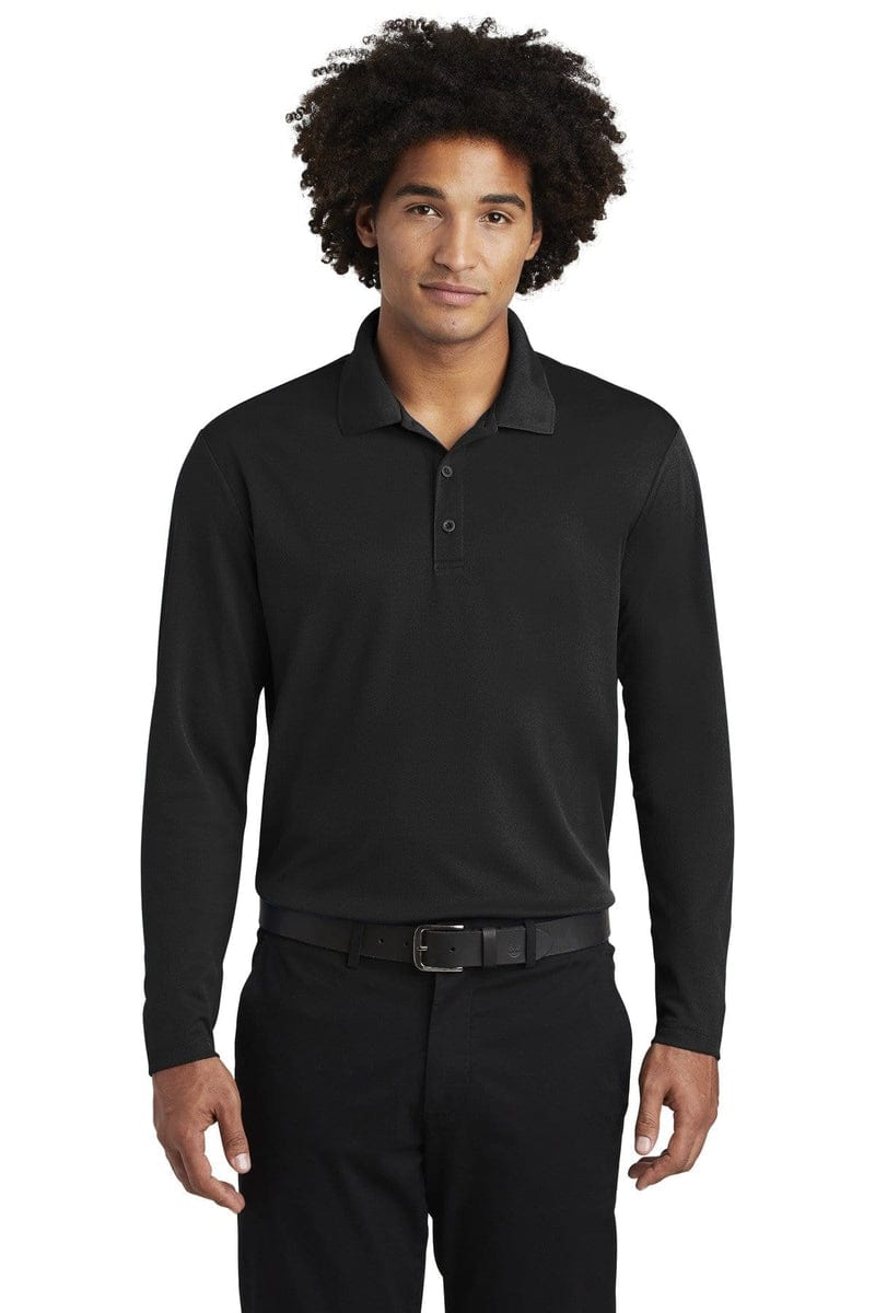 Sport-Tek ST640LS PosiCharge RacerMesh Long Sleeve Polo in 