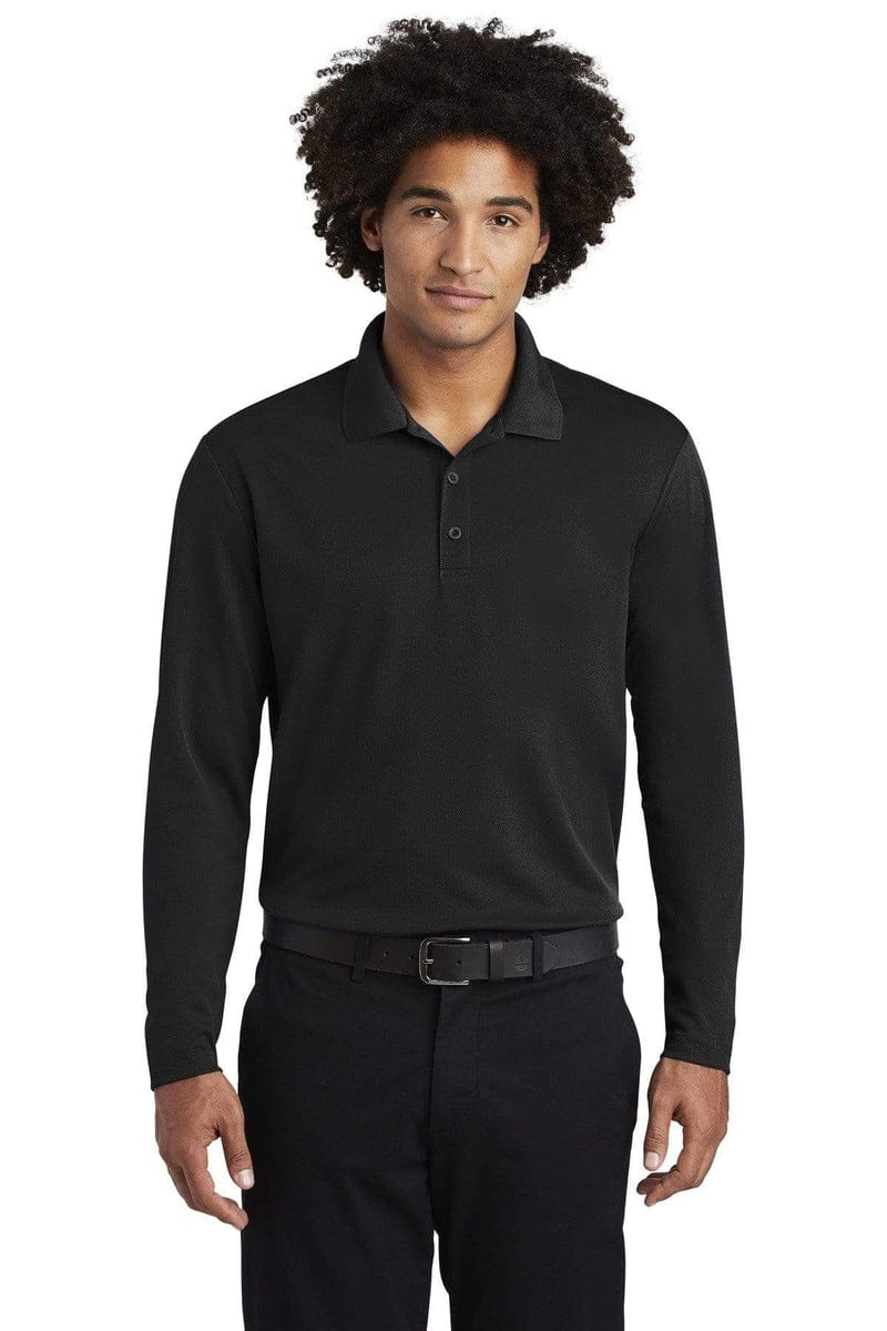 Sport-Tek ST640LS PosiCharge RacerMesh Long Sleeve Polo in 