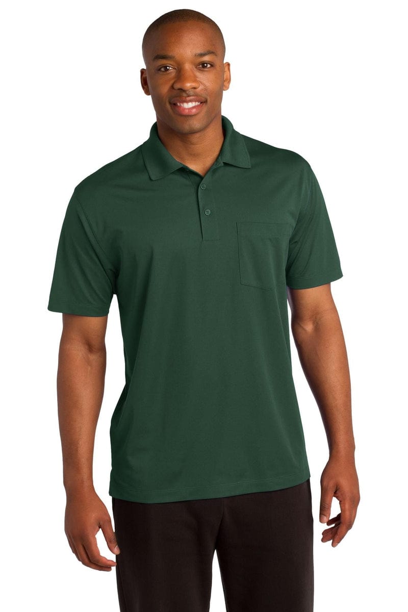 Sport-Tek ST651 Micropique Sport-Wick Pocket Polo in 