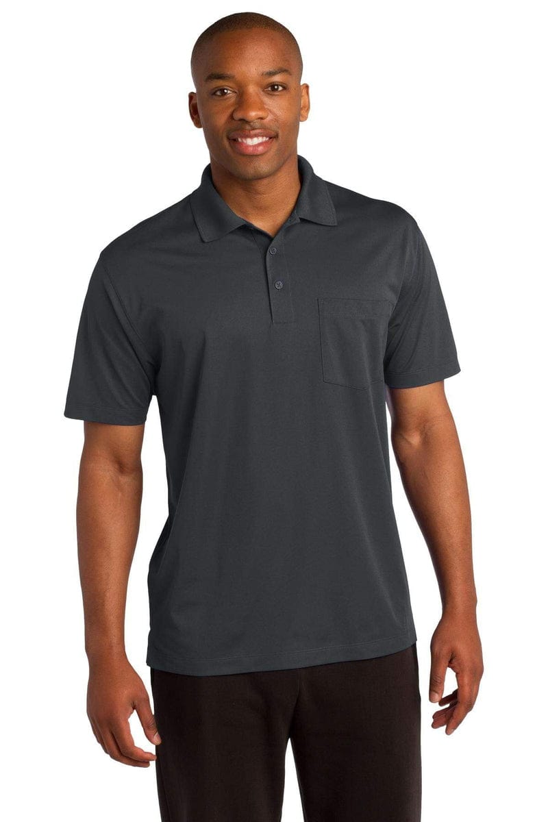 Sport-Tek ST651 Micropique Sport-Wick Pocket Polo in 