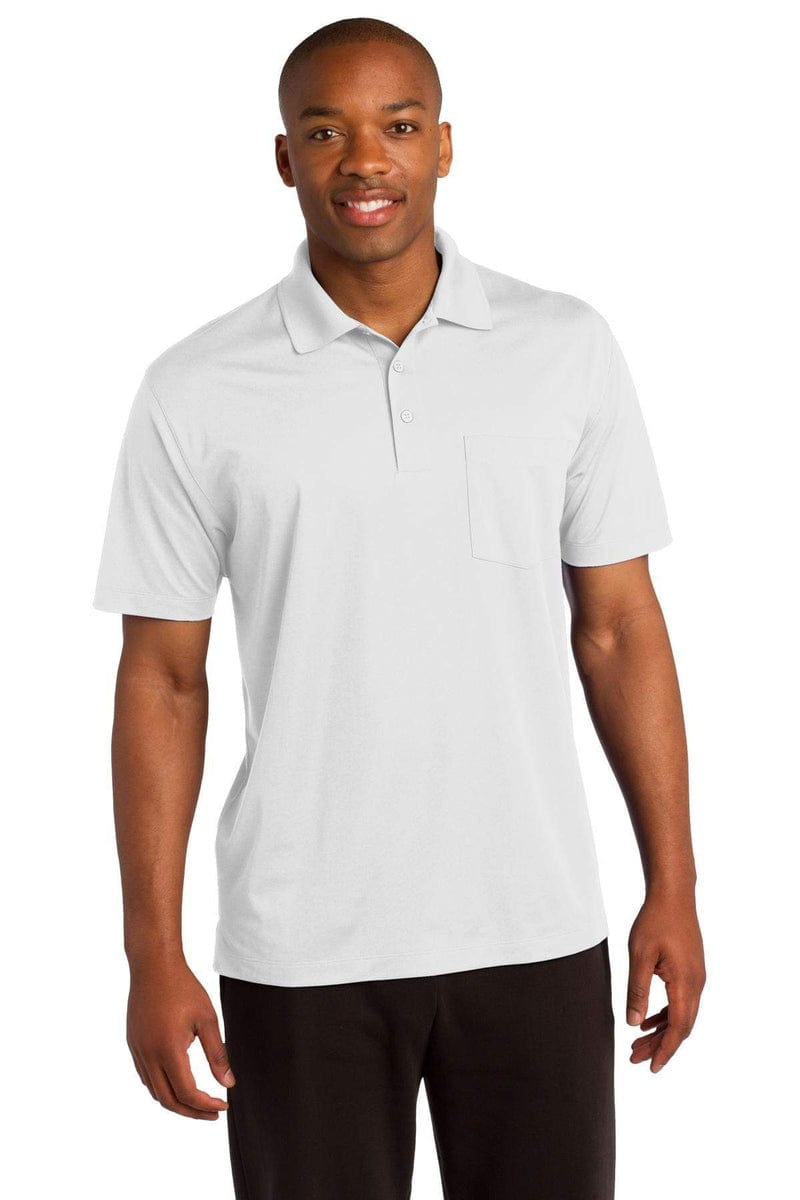 Sport-Tek ST651 Micropique Sport-Wick Pocket Polo in 