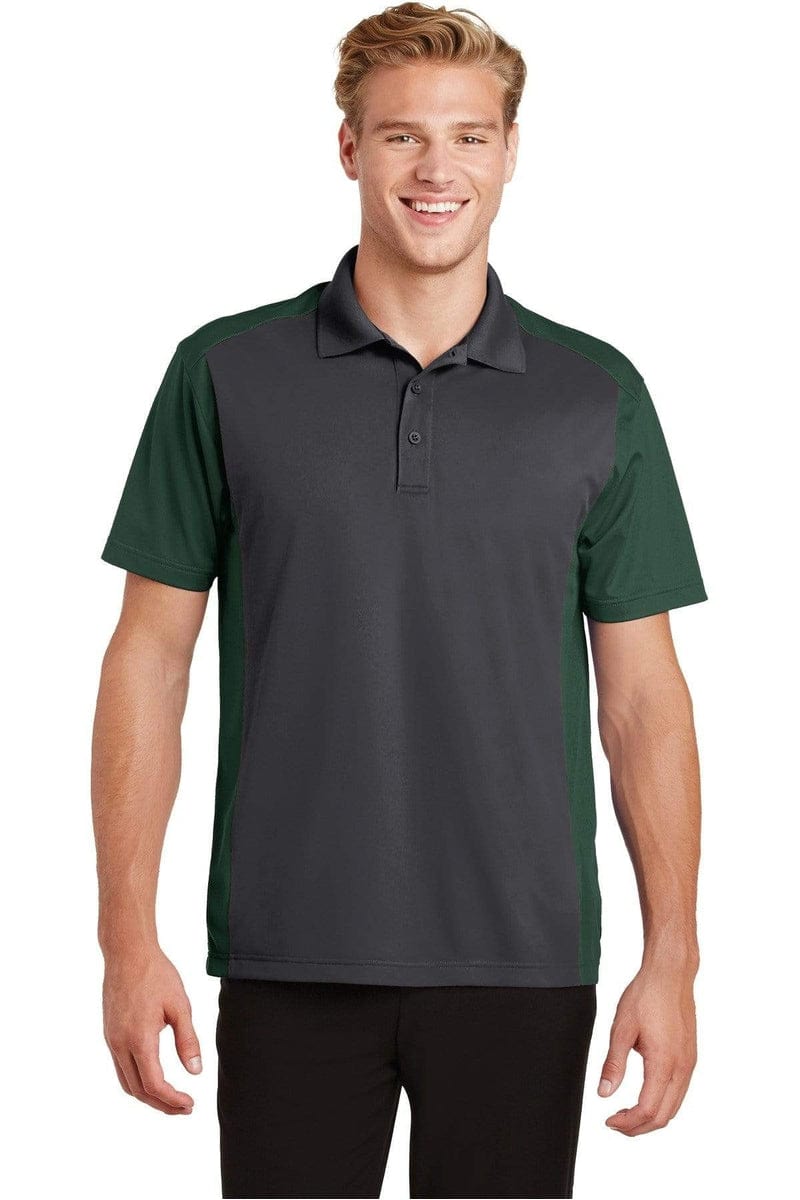 Sport-Tek ST652 Colorblock Micropique Sport-Wick Polo in 