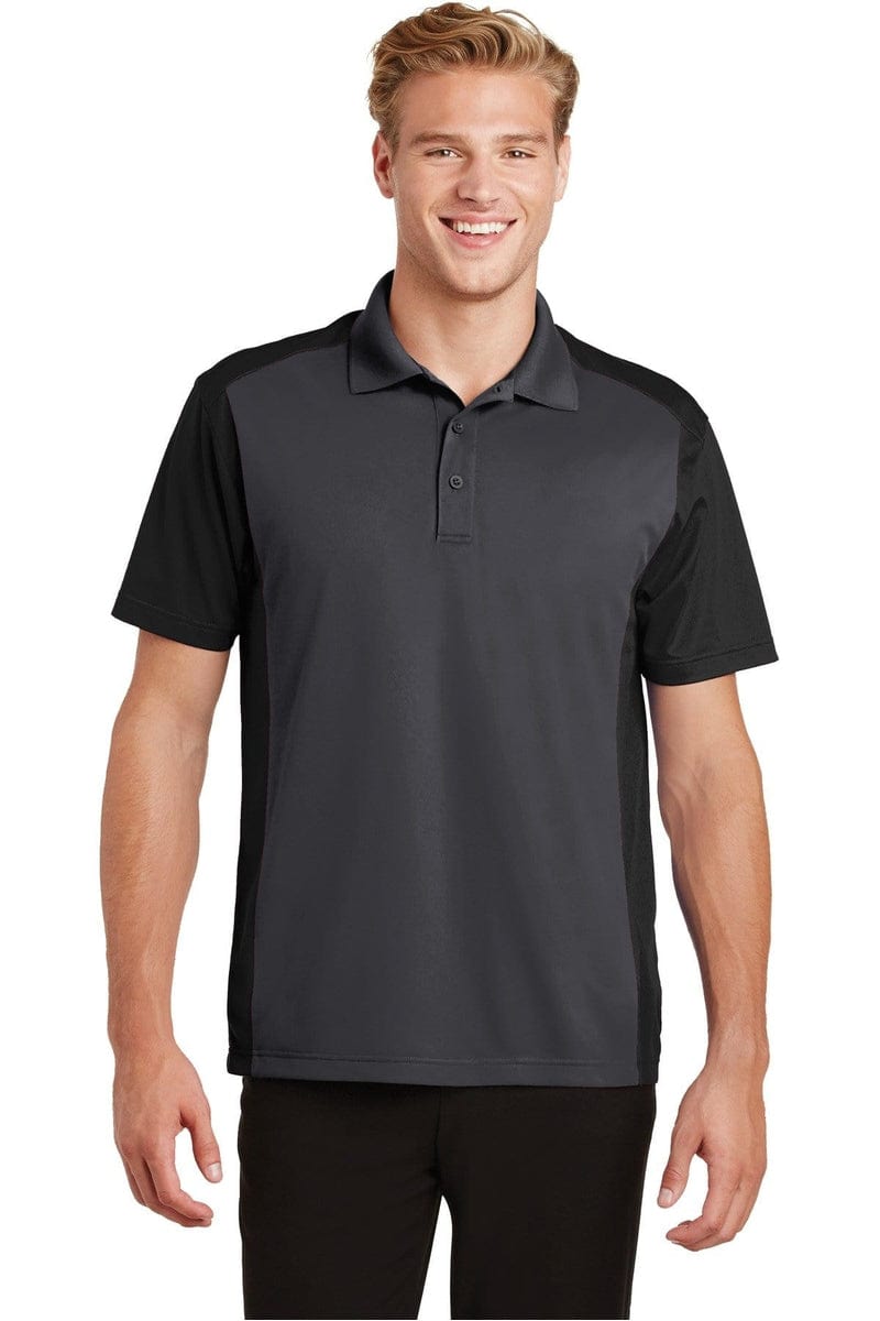 Sport-Tek ST652 Colorblock Micropique Sport-Wick Polo in 