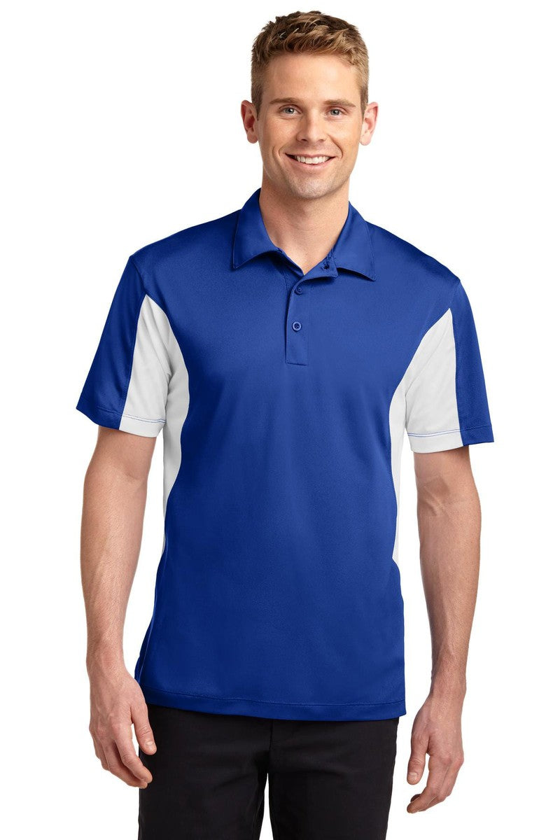 Sport-Tek ST655 Side Blocked Micropique Sport-Wick Polo in 