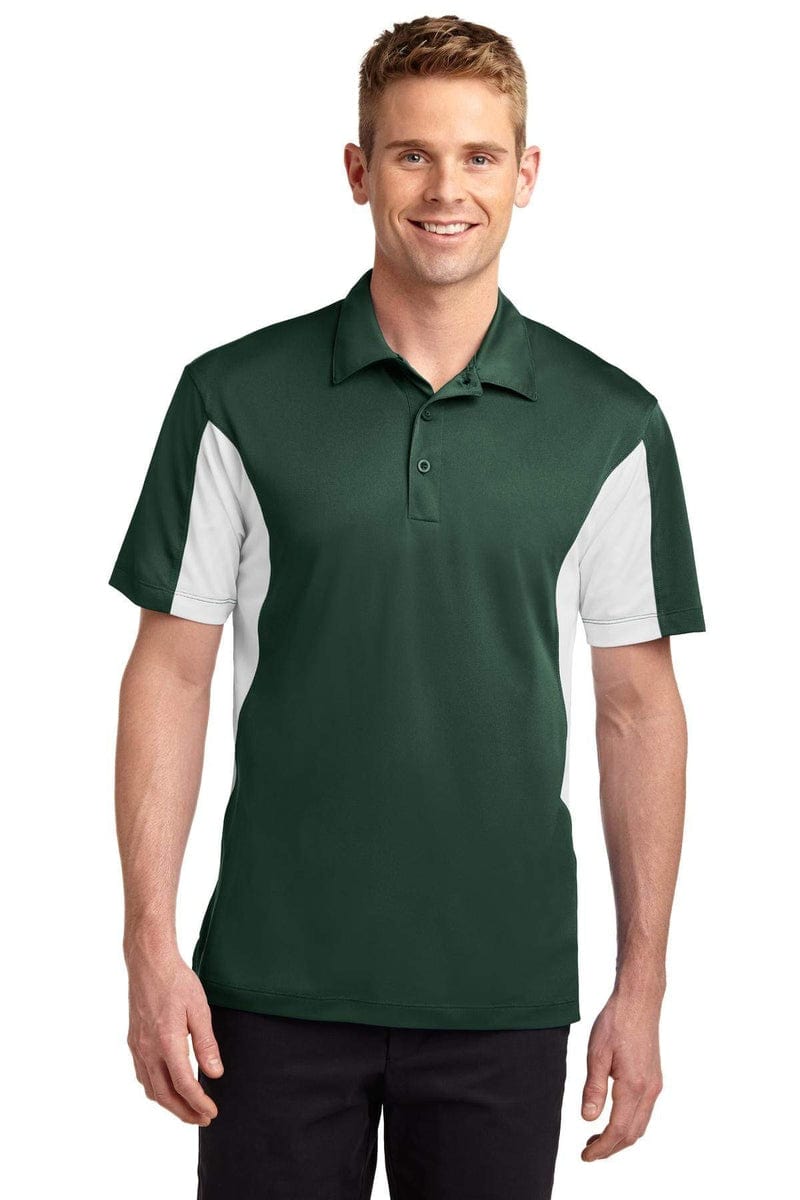 Sport-Tek ST655 Side Blocked Micropique Sport-Wick Polo in 