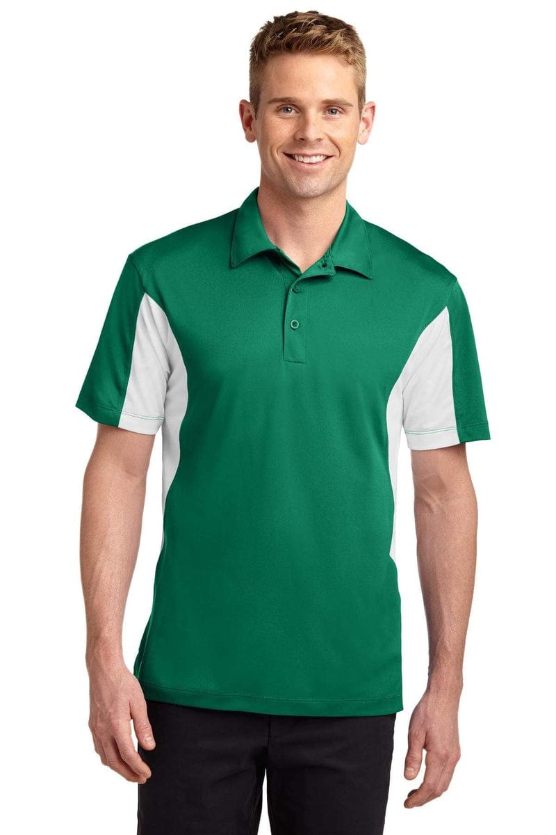 Sport-Tek ST655 Side Blocked Micropique Sport-Wick Polo in 