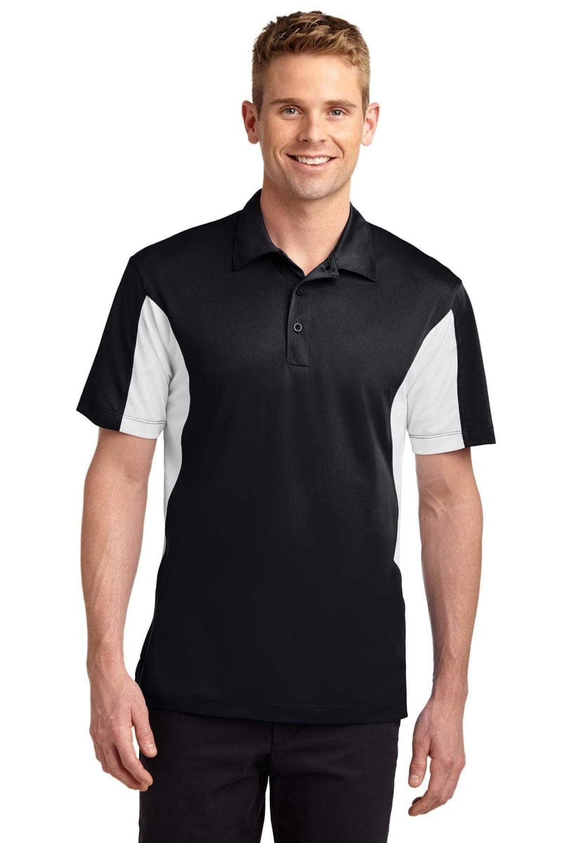 Sport-Tek ST655 Side Blocked Micropique Sport-Wick Polo in 