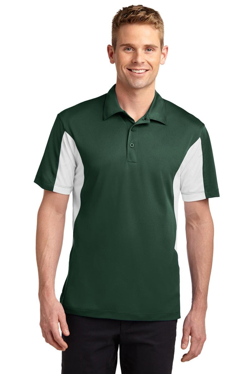 Sport-Tek ST655 Side Blocked Micropique Sport-Wick Polo in 