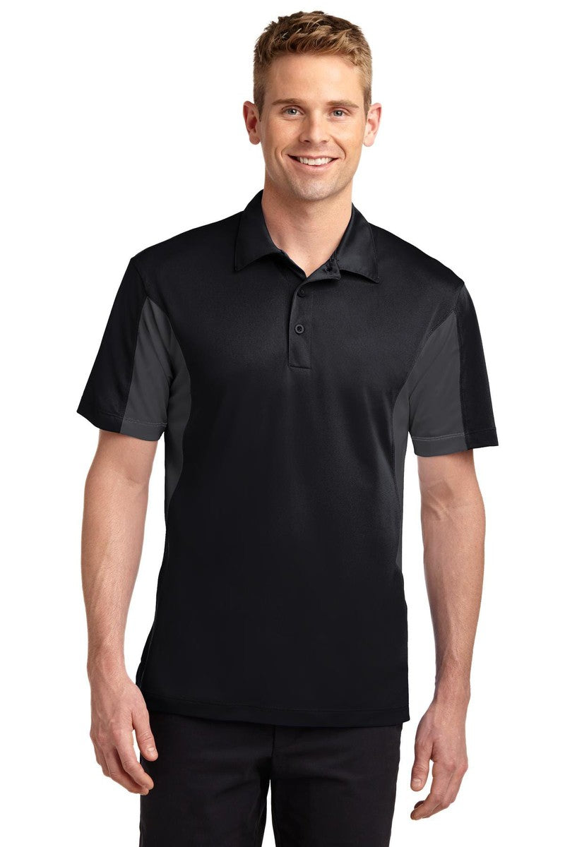Sport-Tek ST655 Side Blocked Micropique Sport-Wick Polo in 