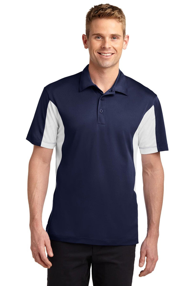 Sport-Tek ST655 Side Blocked Micropique Sport-Wick Polo in 