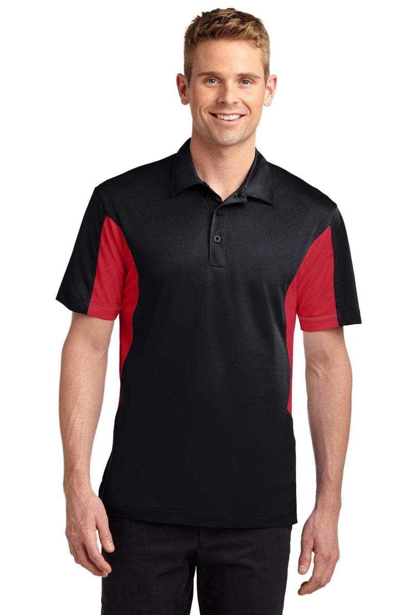 Sport-Tek ST655 Side Blocked Micropique Sport-Wick Polo in 